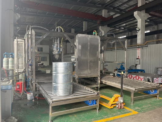High Performance Double Heads Filling Machine Customized 20-1000l BID Bag In Drum Aseptic Filler Ton Box Filler For Dairy Beverage Factory