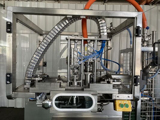 Stainless Steel aseptic filling technology ensuring hygienic sterile packaging for sensitive liquid and semi liquid products