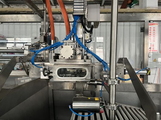 Stainless Steel aseptic filling technology ensuring hygienic sterile packaging for sensitive liquid and semi liquid products