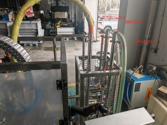 Stainless Steel aseptic filling technology ensuring hygienic sterile packaging for sensitive liquid and semi liquid products