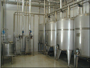 Semi Automatic 500L CIP Washing System On - Line Cleaning And Sterilization System