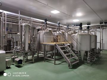 Metal Yoghurt Production Line Milk Fermentation Tank