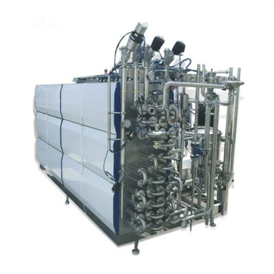 PLC Program Control Tubular UHT Milk Sterilizer Machine