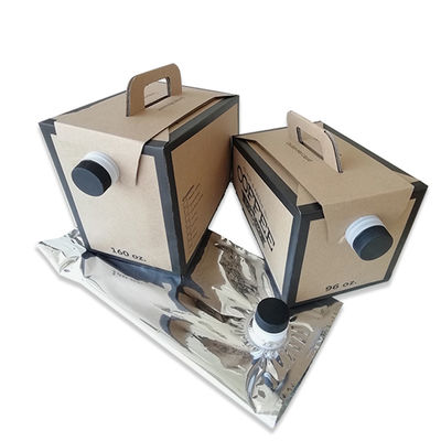 Bag In Box Aseptic Bags Suit For Milk Wine Juice Egg Liquid