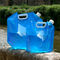 Foldable Hiking 5l 10l Plastic Water Pouch