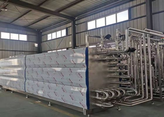 High Temperature Uht Sterilizer For Soybean Milk Plant-Based Milk Production