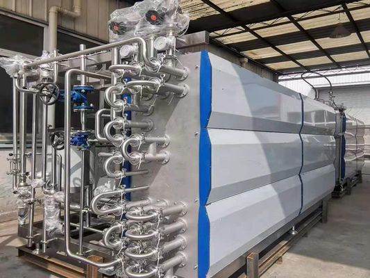 High Temperature Uht Sterilizer For Soybean Milk Plant-Based Milk Production