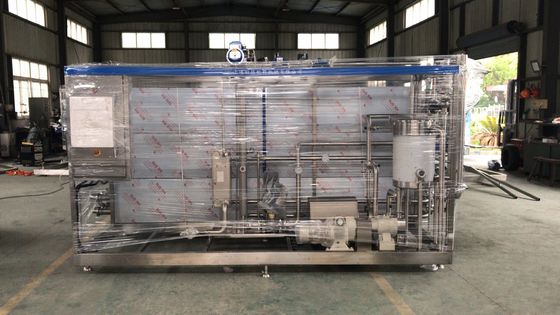 Tubular UHT Sterilization Machine for Milk Carbonated Beverage