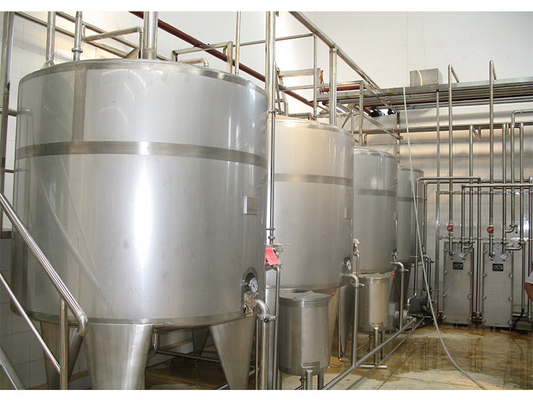 High Quality Customized CIP System For Fruit Processing Line Clean In Place Machine SUS304/316 With PLC