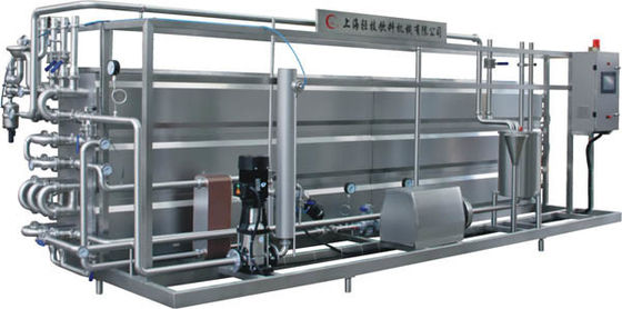 Full Automatic Complete Equipment of Tubular UHT Sterilizer for Milk and Beverage Processing