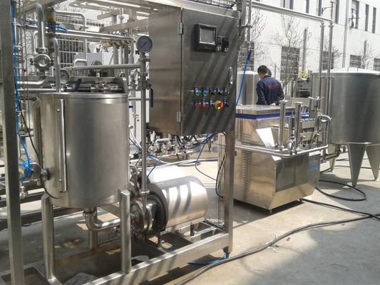 Professional 500-20000L/H Pasteurized Milk Processing Line Advanced Pasteurized Milk Machine With PLC Costomzied Service